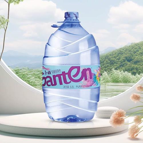 景田纯净水68l2桶整箱特价家庭日常大瓶桶装泡茶饮用水非矿泉水