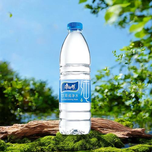 康师傅纯净水550ml*24瓶整箱批特价小瓶装办公会议饮用水非矿泉水