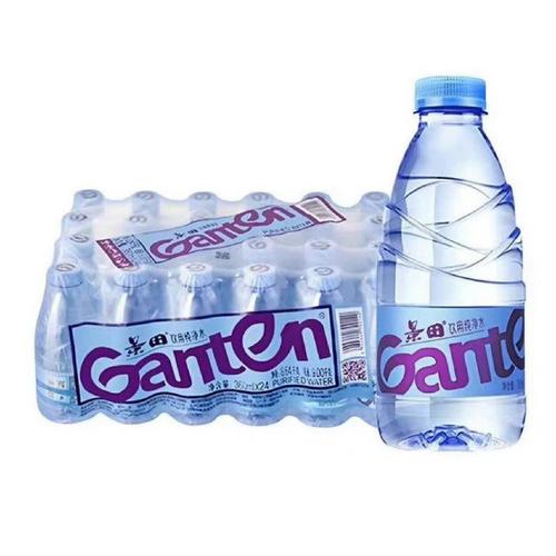9】景田 饮用纯净水360ml*12瓶,口感甘洌清甜,汽车后备箱或者冰箱里